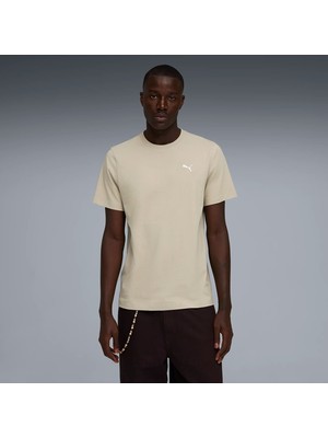 Puma Erkek Bej Puma Wardrobe Ess Tee  Bej Erkek T-Shirt