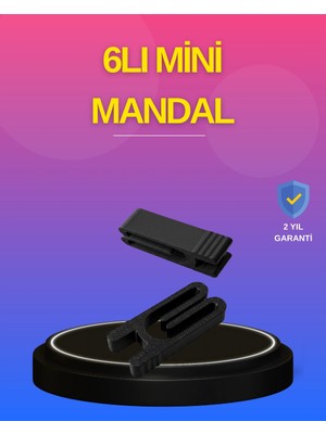 Acstore Plastik Poşet Kilidi Mutfak Için Çok Amaçlı Mandal