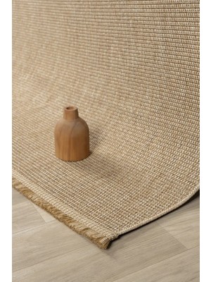 Seyran Halı Bombay Hasır Görünüm Halı  664 Bej