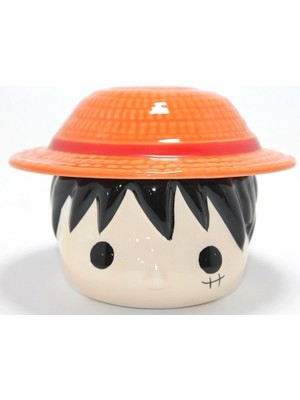 Acstore 3D Kapaklı One Piece Luffy Kupa Bardak ALK4514