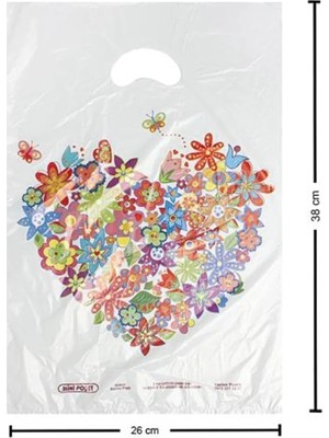 Marsilyan 26*38 El Tutma Poşet Paketi 100'LÜ