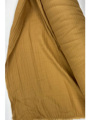 Marsilyan Çok Amaçlı Müslin Pamuklu Bebek Örtü ve Battaniye Kumaşı Müslin Bez Açık Kahve 37