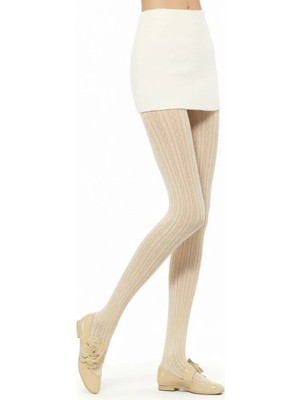 Marsilyan Vog Kadın Kalın Desenli Külotlu 711 Kahve 1