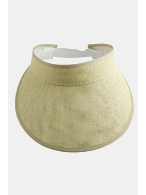 Marsilyan Kasketli Hasır Tennis Şapkası