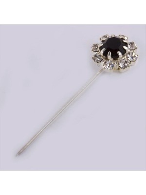 Marsilyan Taşlı Eşarp Iğnesi