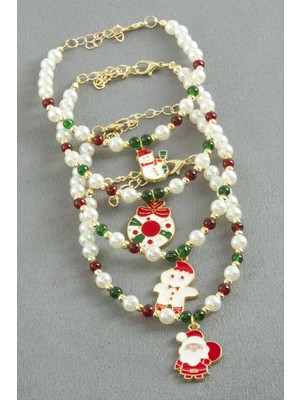 Marsilyan Karışık Inci Yılbaşı Bilekliği