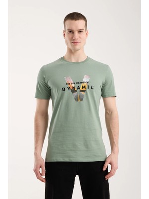 Maxi Modena Urban Grafik Baskılı Erkek T-Shirt – Streetwear Stil, Günlük Rahat Kalıp