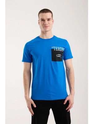 Maxi Modena Erkek Baskılı T-Shirt Sportif Kesim Günlük Kullanım