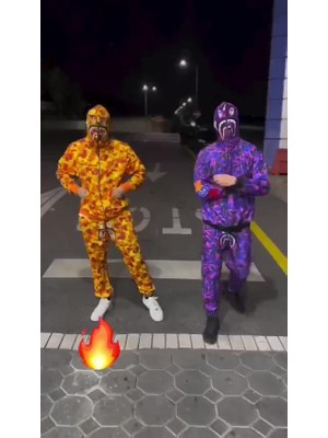 Çocuk Bape Takım Seti Papçi Alt Üst Takım Hırka Esofman Ikili Takım Pugb Mobile S/m/l/xl Eşofman Takımı