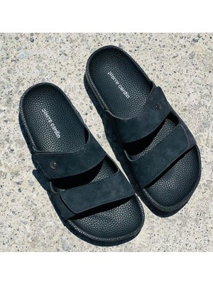 Pierre Cardin PC-7039-XL Erkek 45/47 Cırtlı Çift Bantlı Günlük Terlik