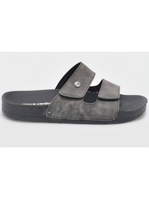 Pierre Cardin PC-7039-XL Erkek 45/47 Cırtlı Çift Bantlı Günlük Terlik