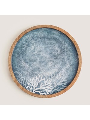 Chakra New Marine Sunum Tabağı 30CM Natural