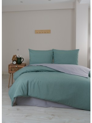 Bella Home New Box Çift Kişilik Düz Renk Nevresim Takımı | Yumuşak Dokulu | Modern Tasarım | Lüks Kutulu