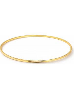 Düz Sade Ajda Bilezik 22 Ayar 9 gr