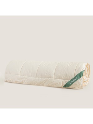 Chakra Bianca Yün Yorgan 225X215CM Beyaz