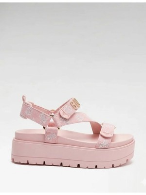Guess Fetta Kadın Pembe Sandalet FLJFTTDEN03-PINK