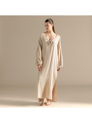 Chakra Sama Elbıse Natural