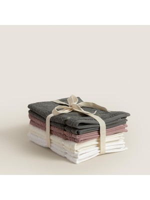 Chakra Chıc %100 Pamuk 8'li El Havlusu Seti 30X40 cm