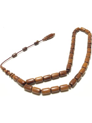 KENZİDAR Usta Işi Yılan Ağacı Tesbih Kapsül 7X11 Mm.