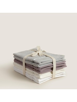 Chakra Chıc %100 Pamuk 8'li El Havlusu Seti 30X40 cm