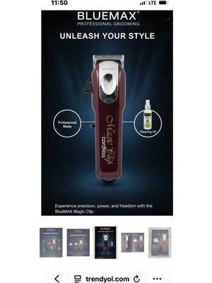 Freed Tools Berbelerin Kullandığı Profesyonel Kuaför Saç Sakal Vücut Saç Sakal Ense Tıraş Makinesi