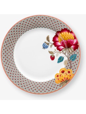 Pip Studio Fantasy Blooming Tales Haki Porselen Yemek Tabağı 26,5 cm