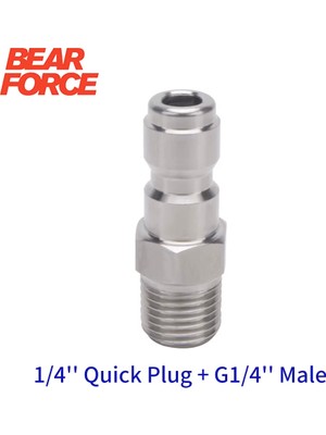 Robeve 1/4'' Quick Plug Bağlantı Aparatı Köpük Aparatları ve Kısa Tabancalar Ile Uyumlu