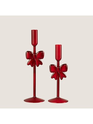 Chakra Gigo Şamdan 2 Li Set Kahverengi