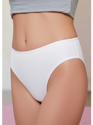 Yeni İnci Yüksek Bel Slip Külot 3'lü Paket