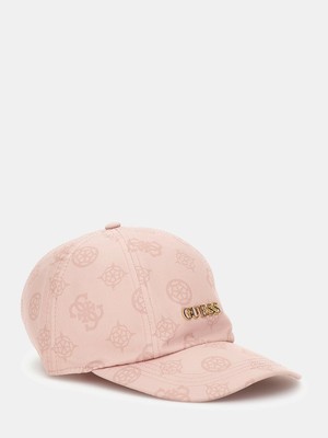 Guess Şakayık Baskılı Tamamı Beyzbol Kadın Pembe Şapka AW5502POL01-PIN
