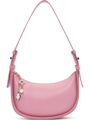 Derimod Kadın Pembe Charmlı Omuz Çantası 26PBD280318