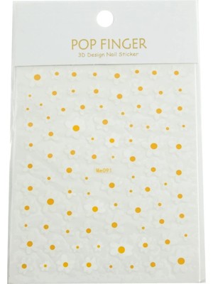 Marsilyan Papatya Tattoo Dövme Sticker