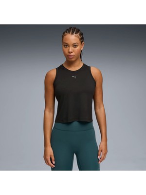 Puma Kadın Siyah Puma W Cloudspun Sleeveless Tank Siyah Kadın Antrenman Atleti