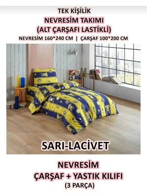 Evrizon Tek Kişilik Taraftar Çocuk Nevresim Takımı