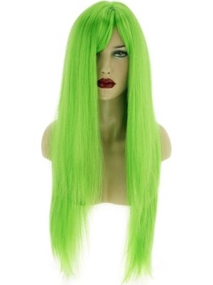 Marsilyan Yeşil Uzun Peruk Saç