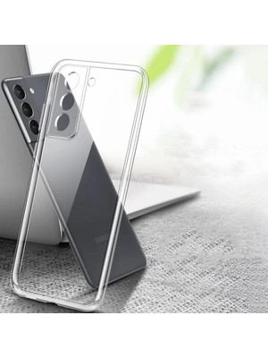 Bzontech Şeffaf Arka Kılıf Samsung Galaxy S20 FE Uyumlu TPU Malzeme ile Kamera Korumalı Şeffaf