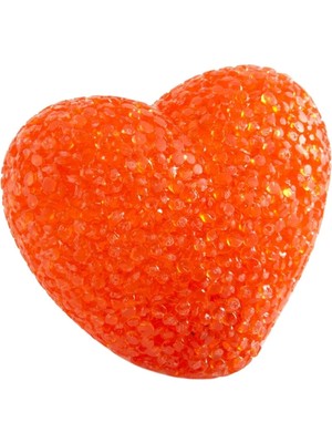 Marsilyan Işıklı Kırmızı Kalp LED Lamba 9 cm