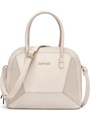 Derimod Kadın Krem Uzun Askılı Klasik Kol Çantası 26PBD260614
