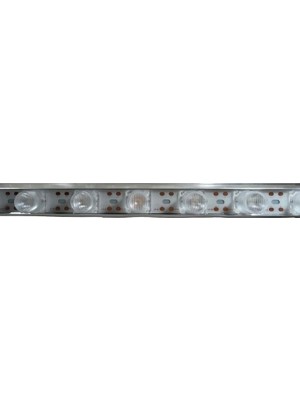 12V 100CM 18LEDLİ 27W Mercekli LED Bar Çubuk LED 30DERECE Lensli İP65 Amber Sarı