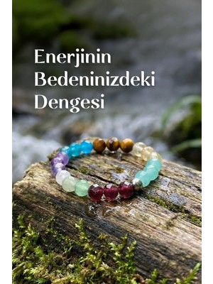 Taş Sandığı Çakra Taşlı Lastikli Yüzük – 3.5 mm