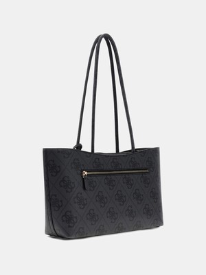 Guess Janie Logolu Girlfriend Kadın Antrasit Omuz Çantası HWOS9924230-CLO