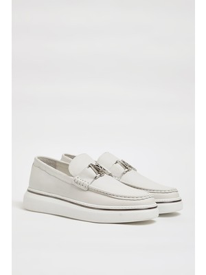 Faruk Balkanas Jasper V2 Model Hakiki Natural Deri Ithal Taban Casual Ayakkabı