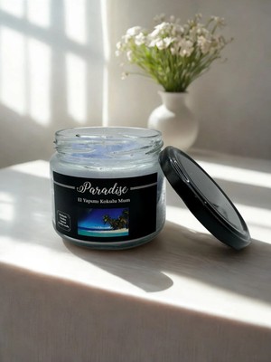 Verda Desing El Yapımı Mükemmel Paradise Kokulu Kavanoz Mum