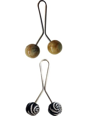 Marsilyan 2 Adet Tesettür Eşarp ve Şal Klipsi Set 11