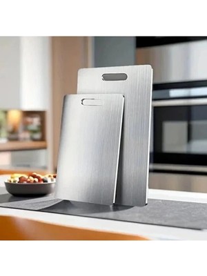 Marsilyan 2'li Paslanmaz Çelik Kesim Panosu Seti