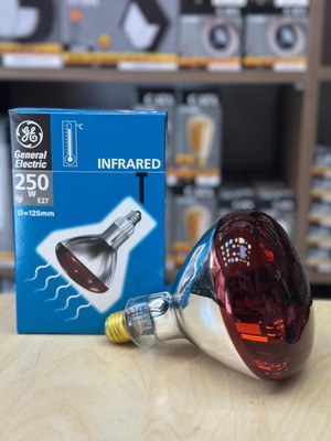 General Electric General 250W Infrared Isı Ampulü E27 Duylu
