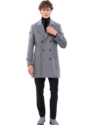 Echol  Erkek Standart Fit Gemici Model Kaban