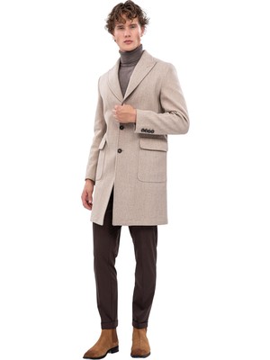 Echol Erkek Standart Fit Sivriyaka Uzun Kaban