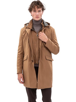 Echol SCR.5232 Kapüşonlu Mont