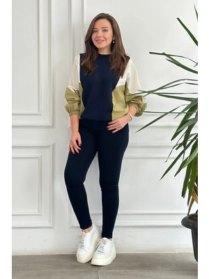 En Boy Likralı Büyük ve Küçük Beden Dar Paça Kot Pantolon